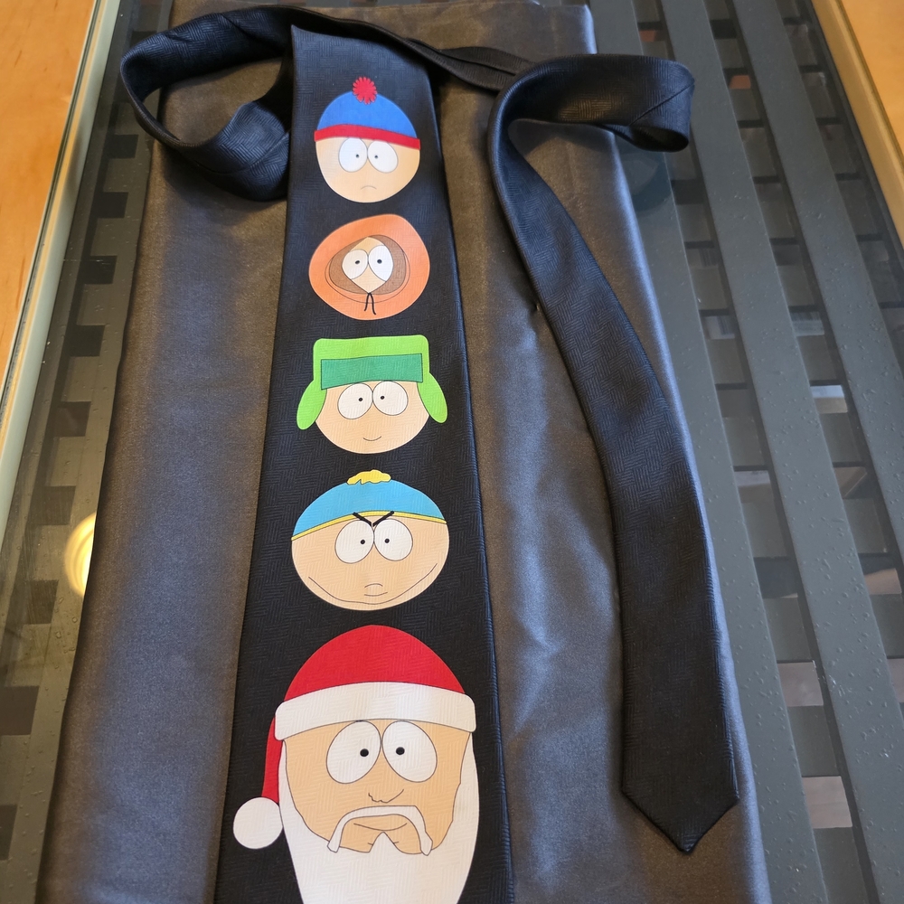 South Park Xmas Character Tie - NWOT NEVER USED